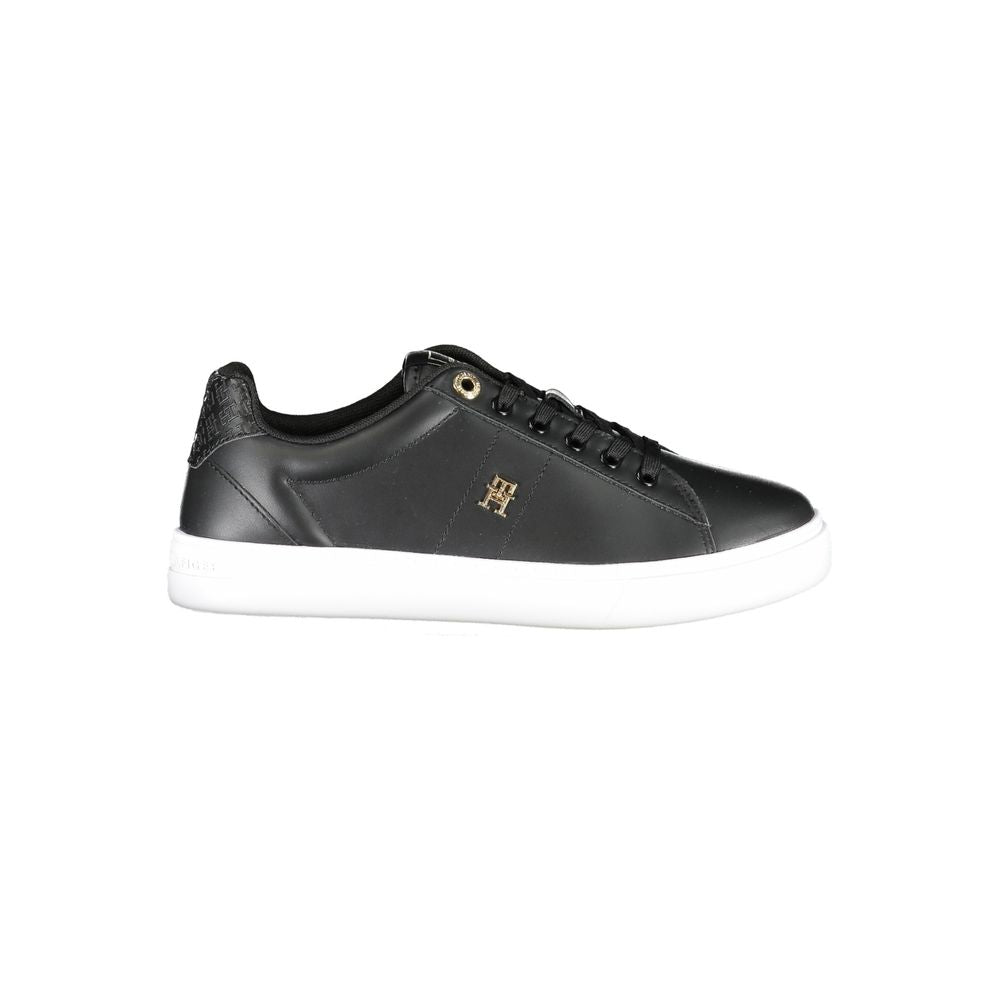 Baskets noires en polyester Tommy Hilfiger