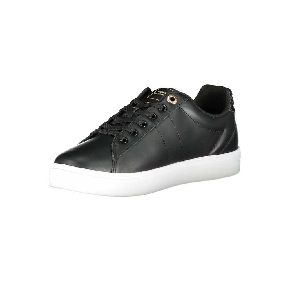 Baskets noires en polyester Tommy Hilfiger