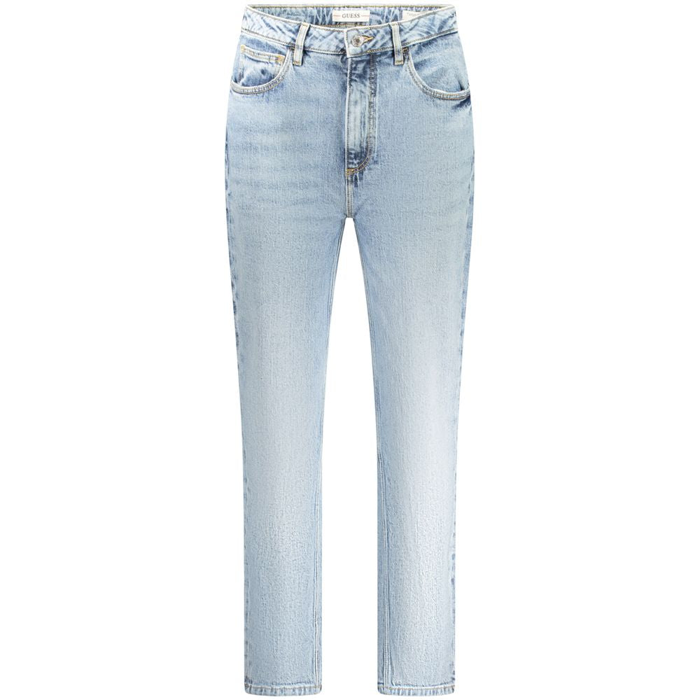 Jean Guess bleu clair en coton pour femme