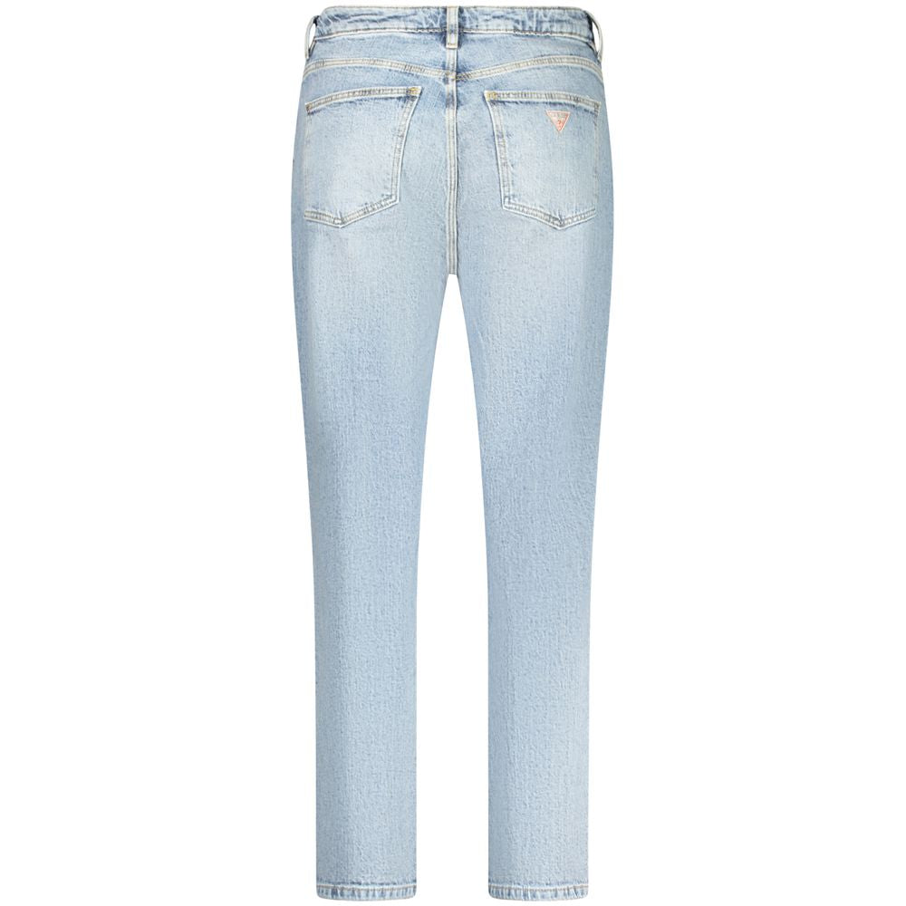 Jean Guess bleu clair en coton pour femme