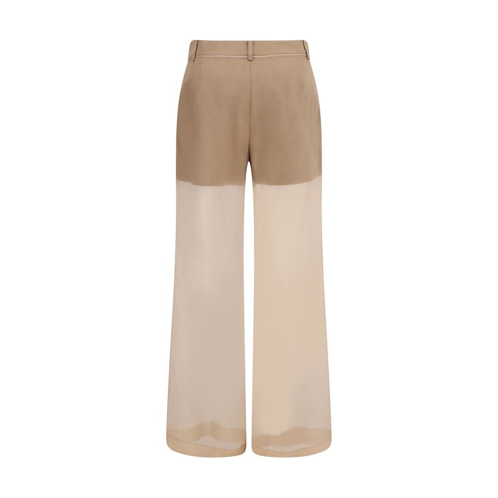 Pantalon semi-transparent PINKO