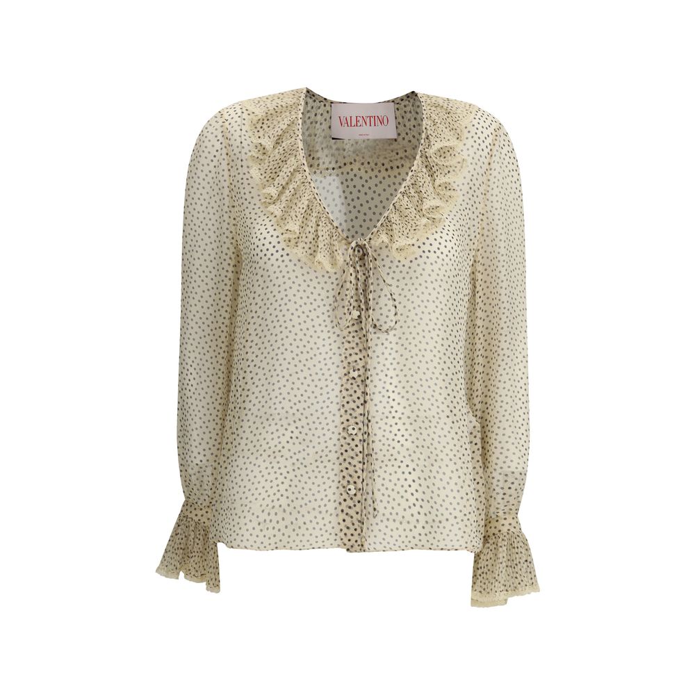Chemise à pois Valentino