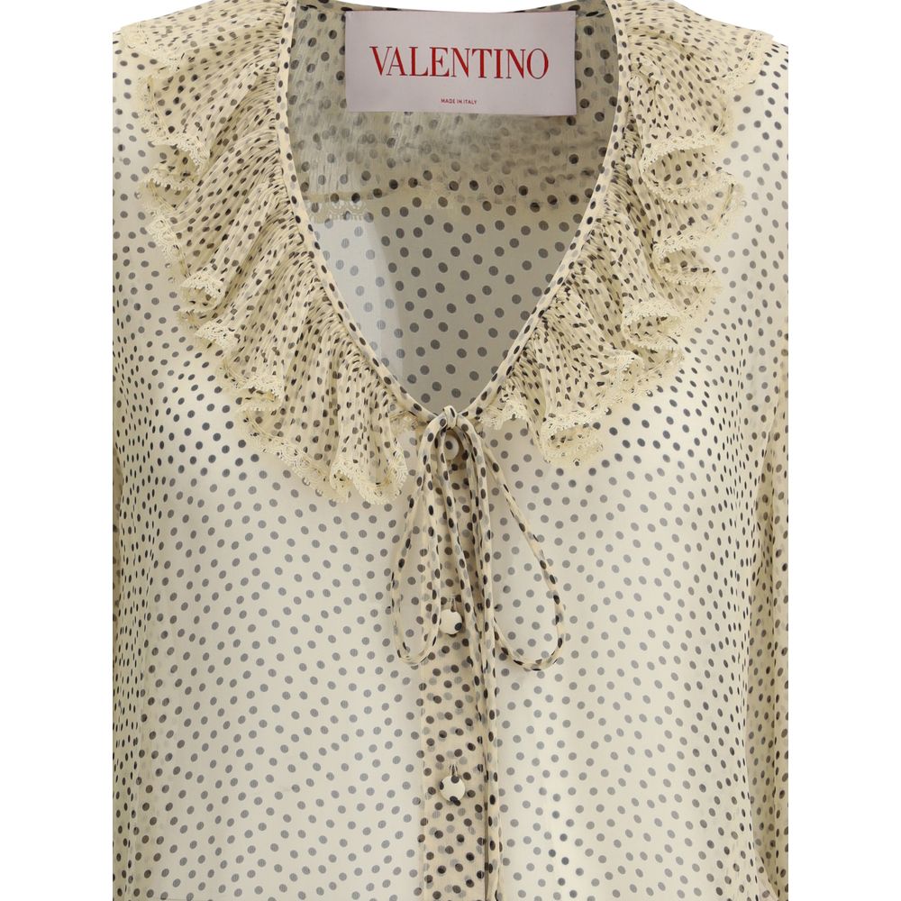 Chemise à pois Valentino