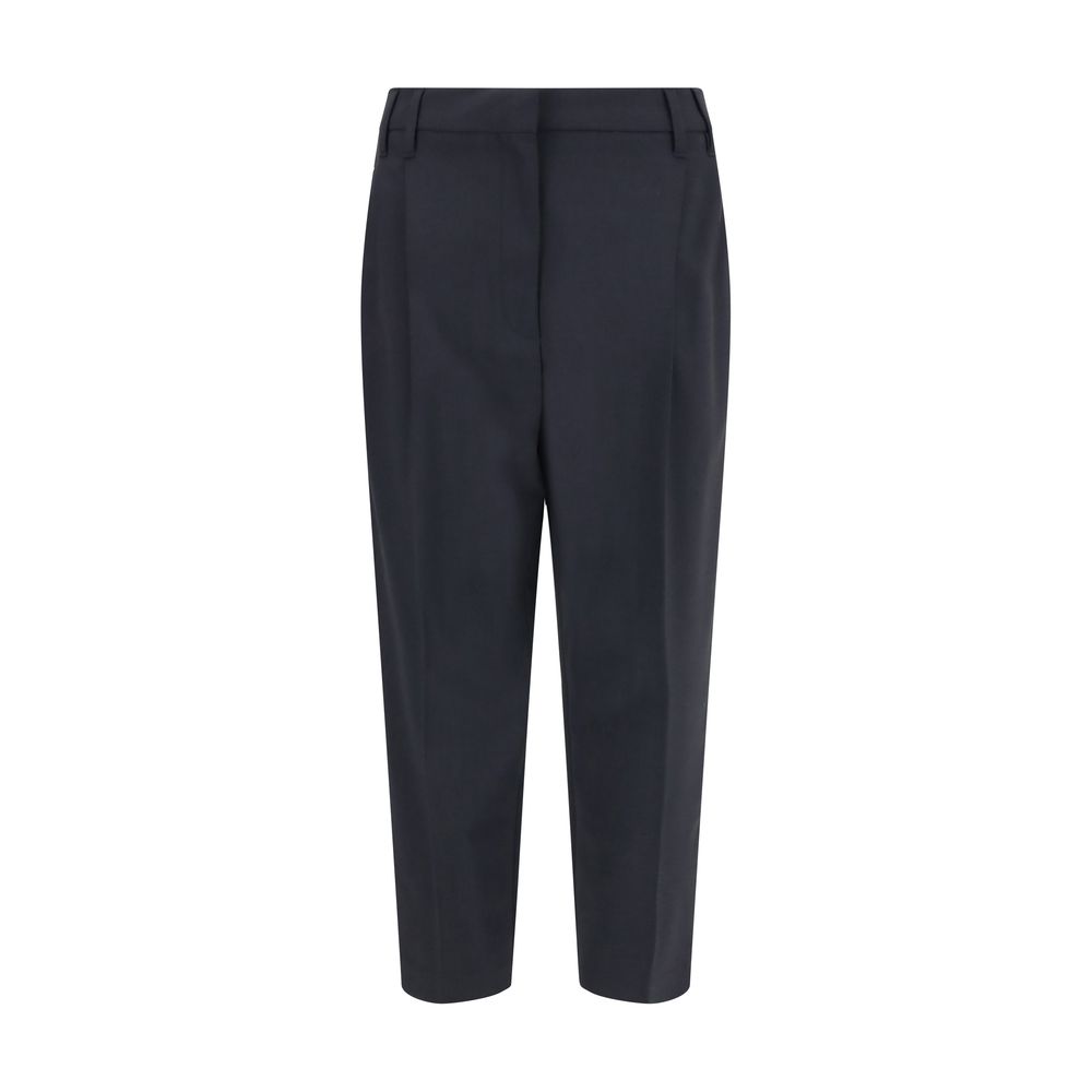 Brunello Cucinelli Pantalon chino ajusté
