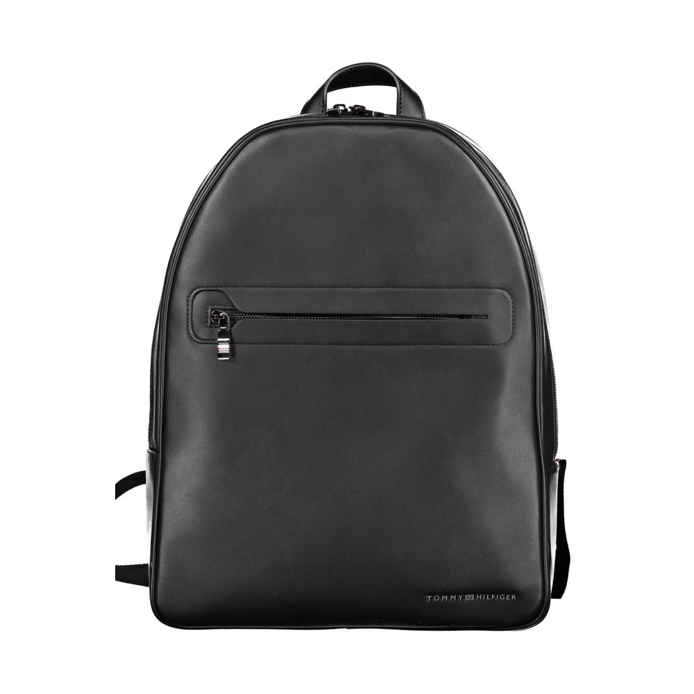 Sac à dos en polyester noir Tommy Hilfiger