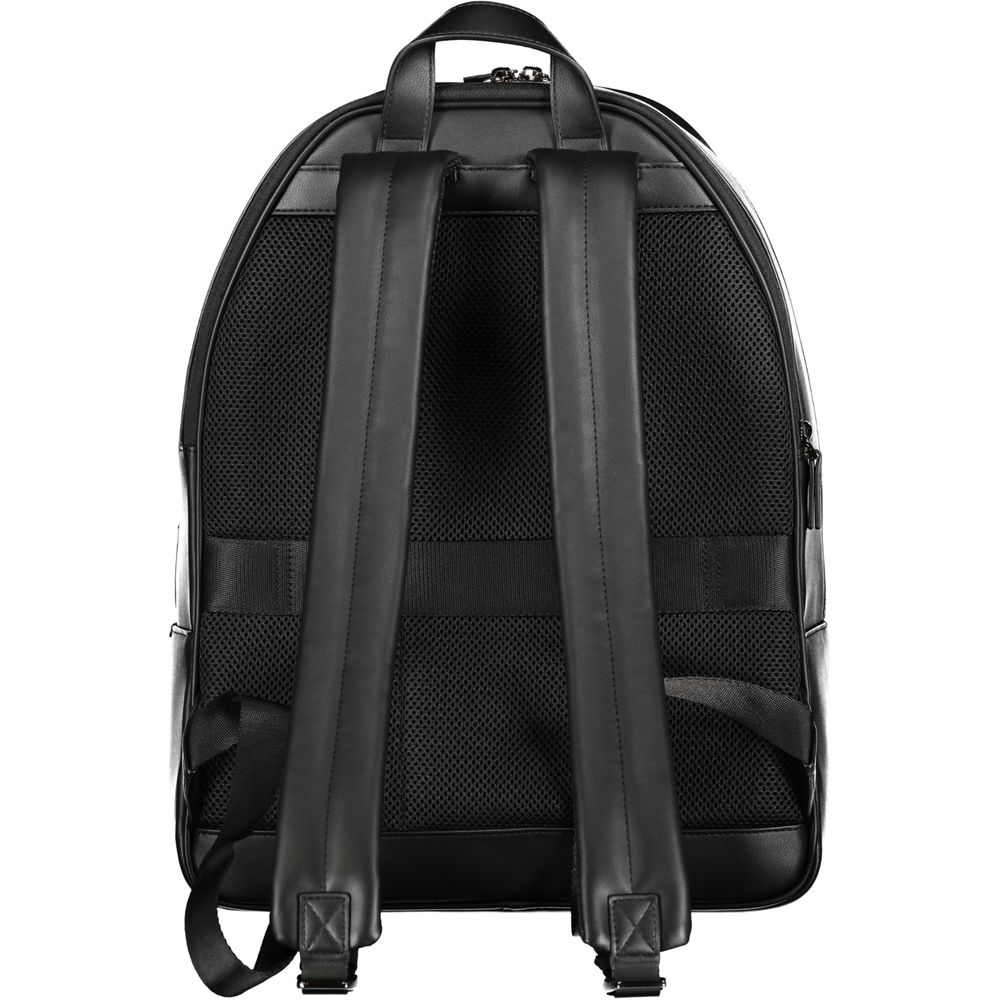 Sac à dos en polyester noir Tommy Hilfiger