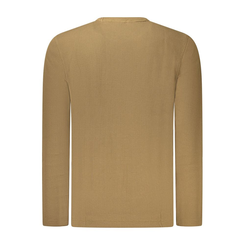 Pull en coton marron Hugo Boss pour homme