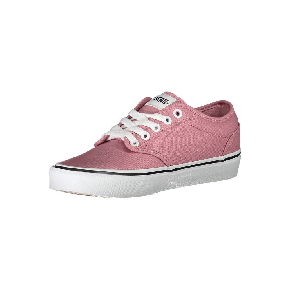 Baskets Vans Chic Pink à lacets contrastés