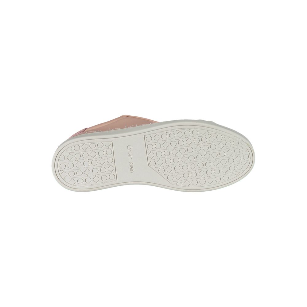 Baskets Calvin Klein en polyester rose pour femme