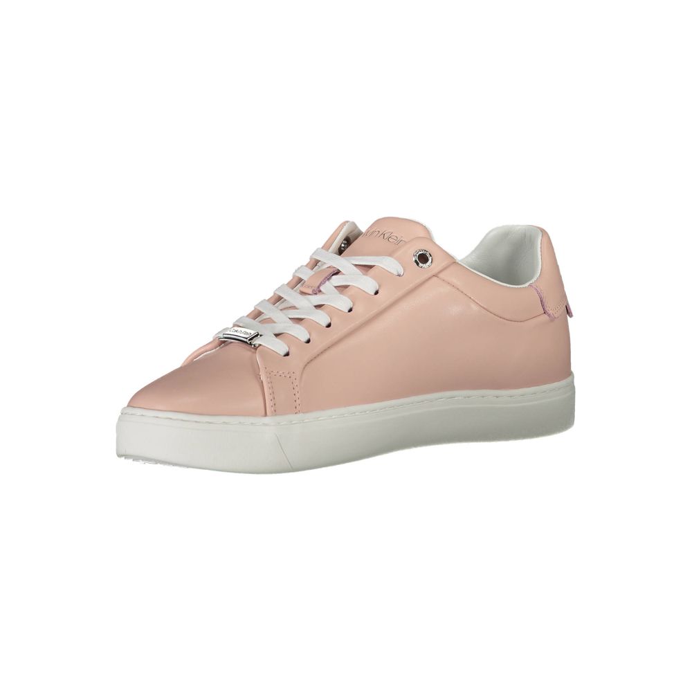 Baskets Calvin Klein en polyester rose pour femme