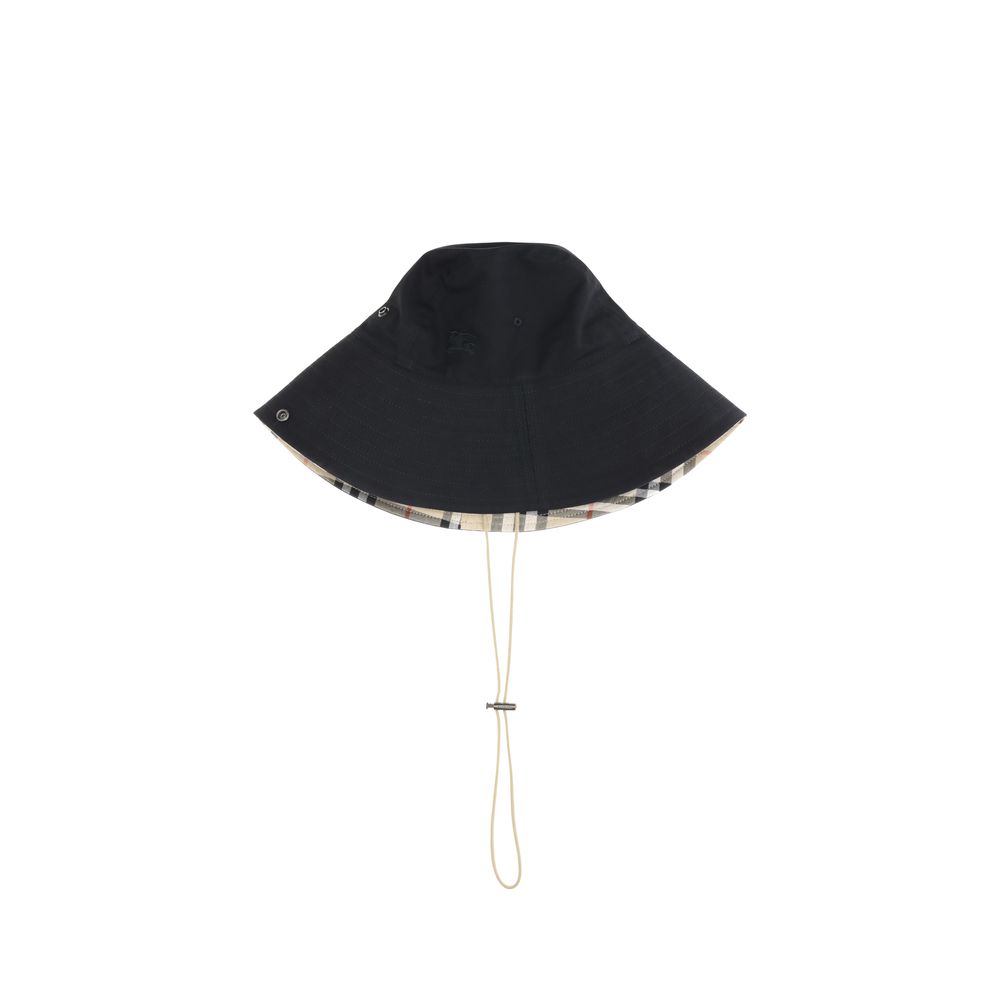 Chapeau seau en gabardine à carreaux Burberry