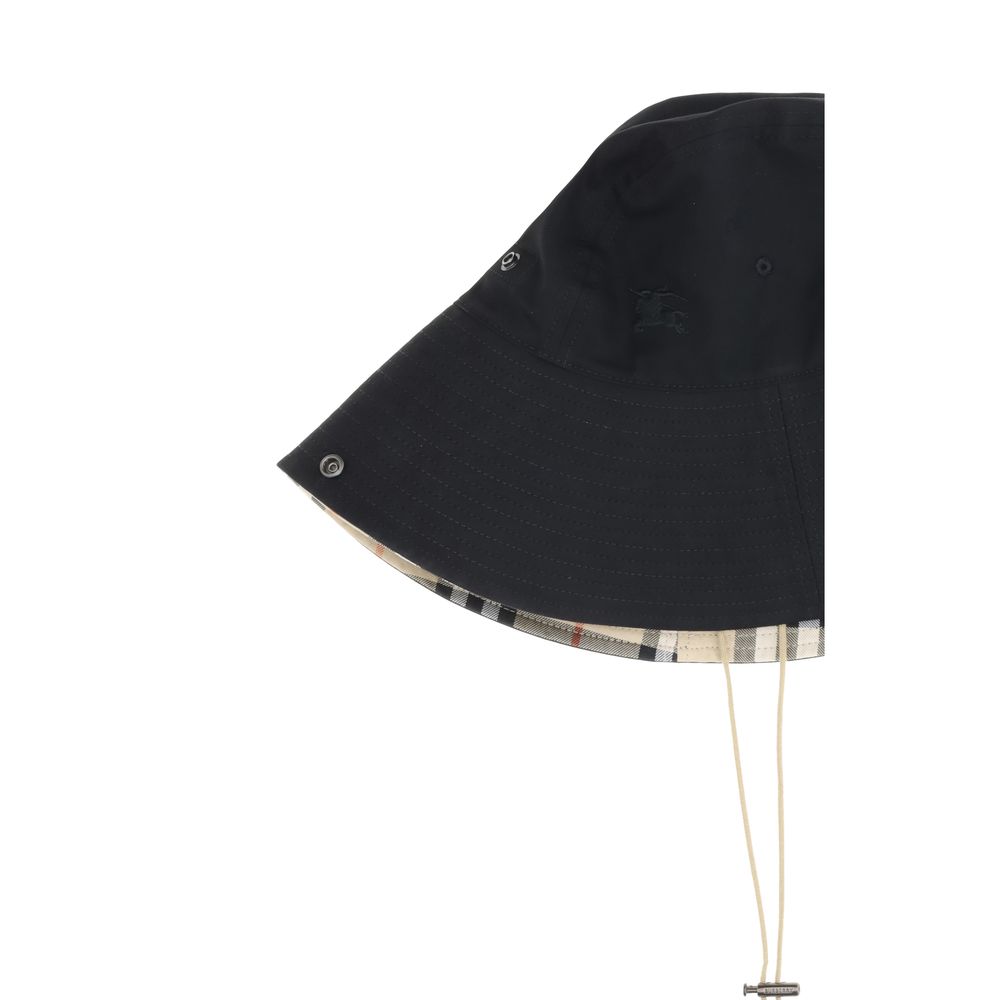 Chapeau seau en gabardine à carreaux Burberry