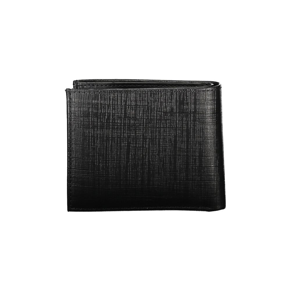 Portefeuille élégant en cuir à deux compartiments Calvin Klein
