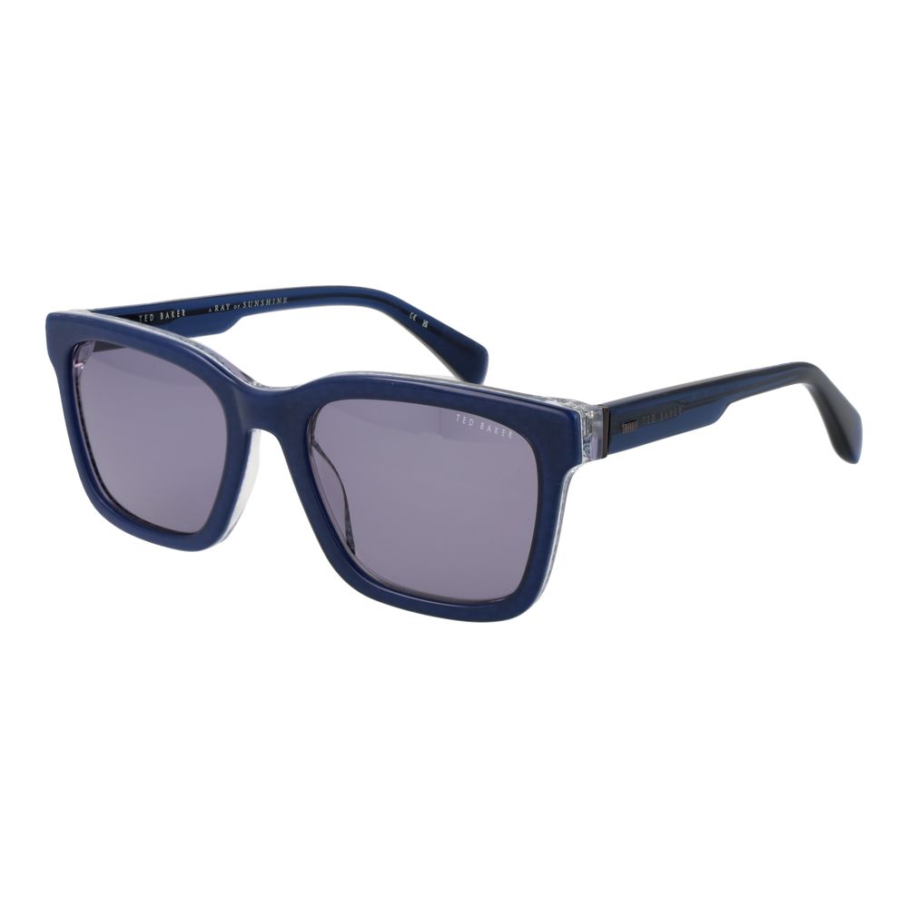 Lunettes de soleil bleues Ted Baker pour homme
