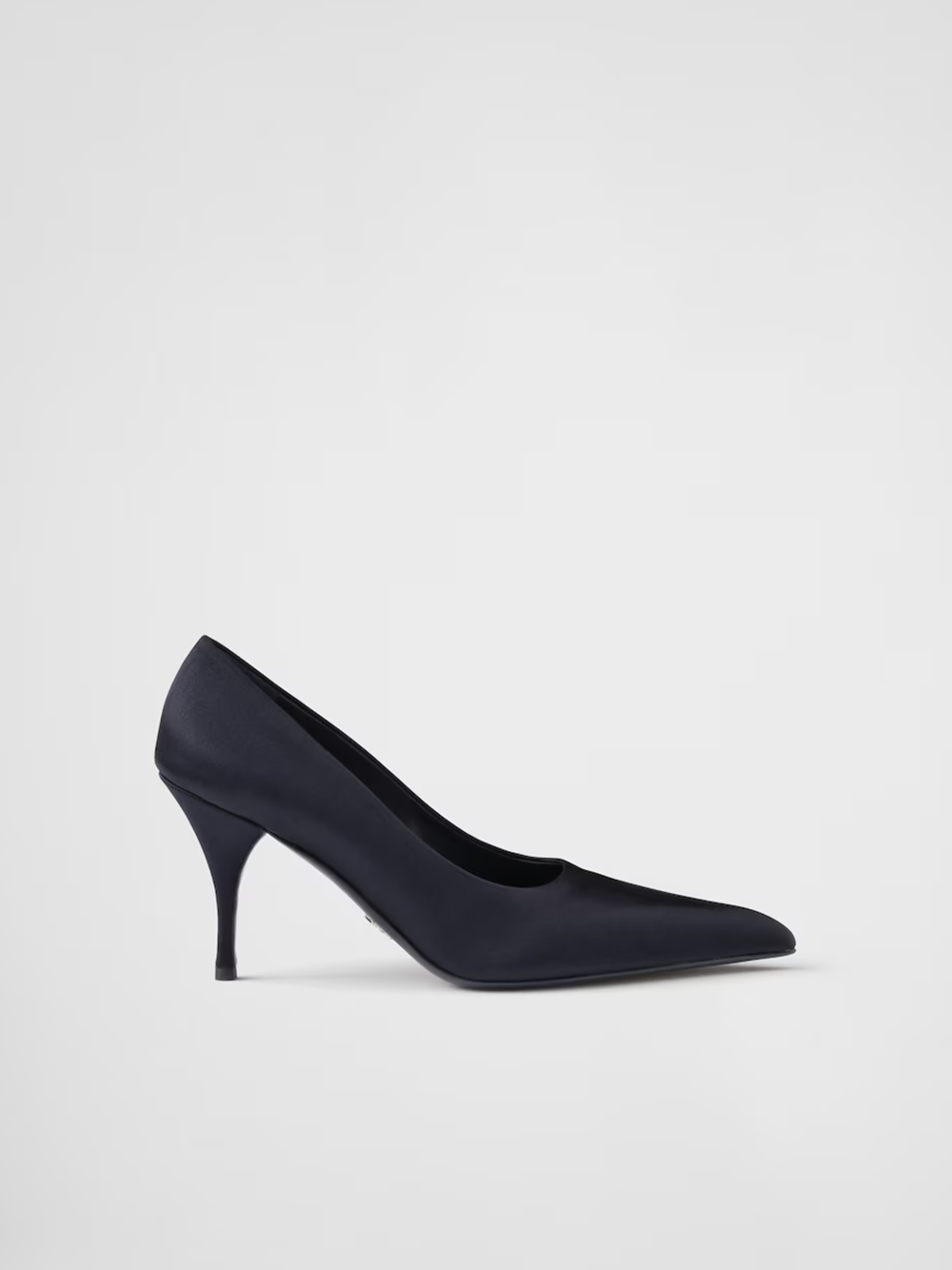 Escarpins Prada en satin bleu