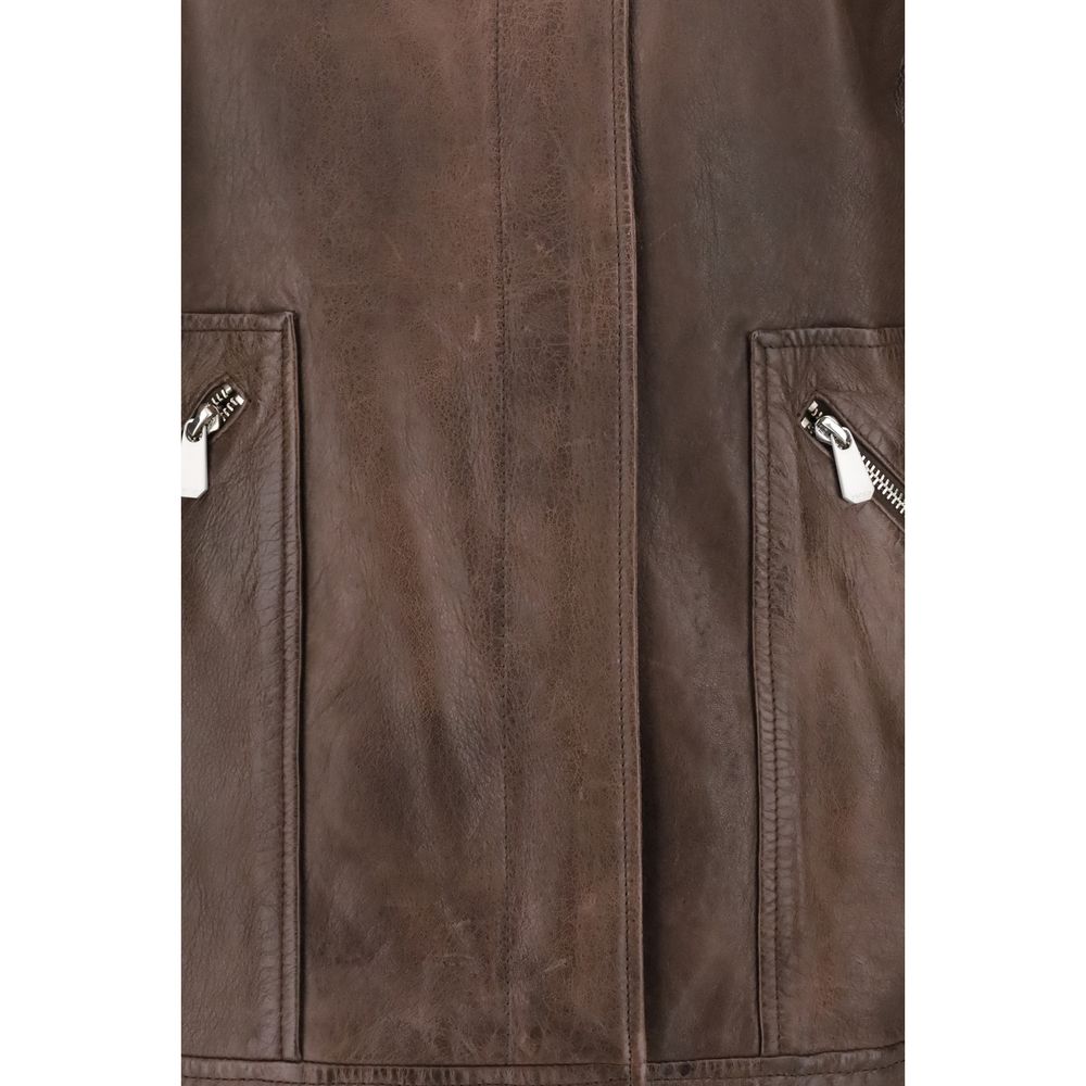 Veste en cuir PINKO