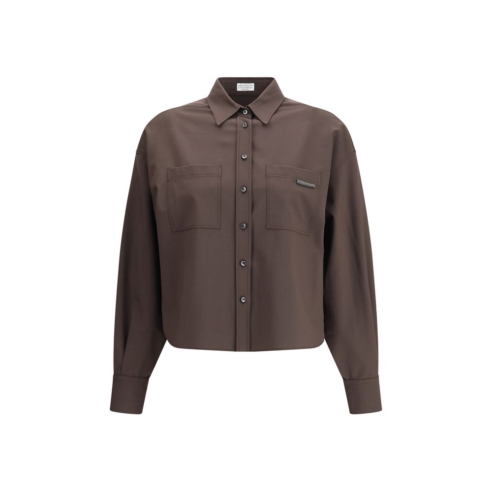 Chemise en laine Brunello Cucinelli