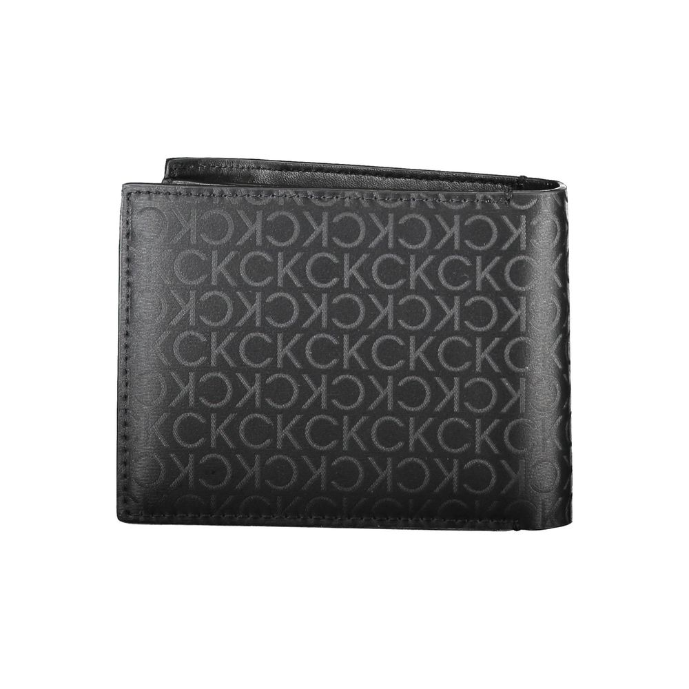 Portefeuille homme Calvin Klein en polyester noir