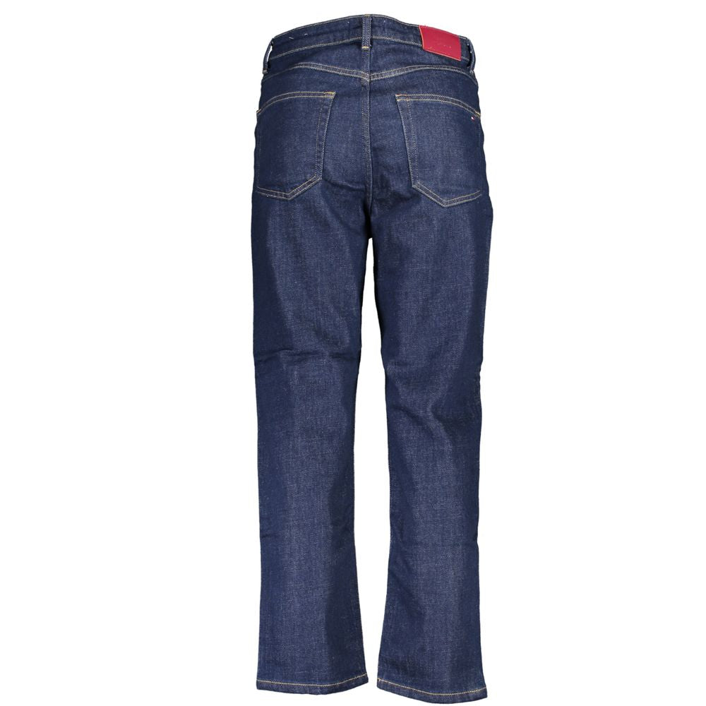 Jean et pantalon en coton bleu Tommy Hilfiger