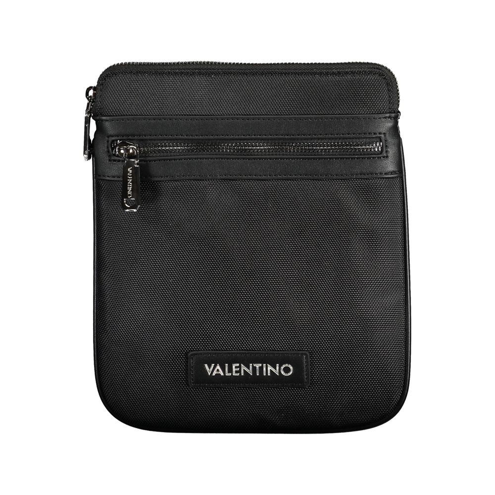 Sac à bandoulière en polyester noir Mario Valentino