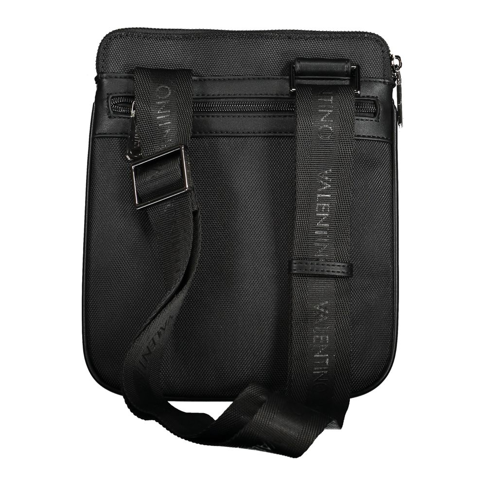 Sac à bandoulière en polyester noir Mario Valentino