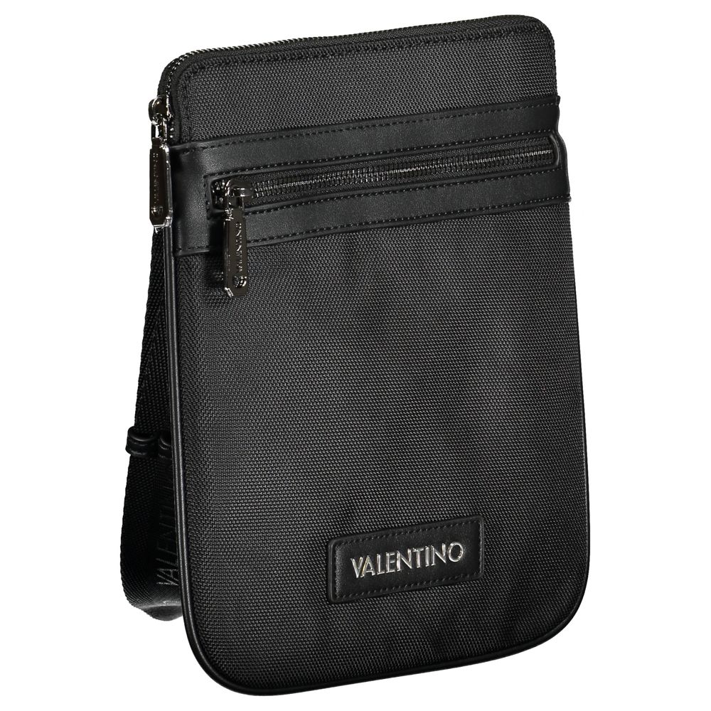Sac à bandoulière en polyester noir Mario Valentino