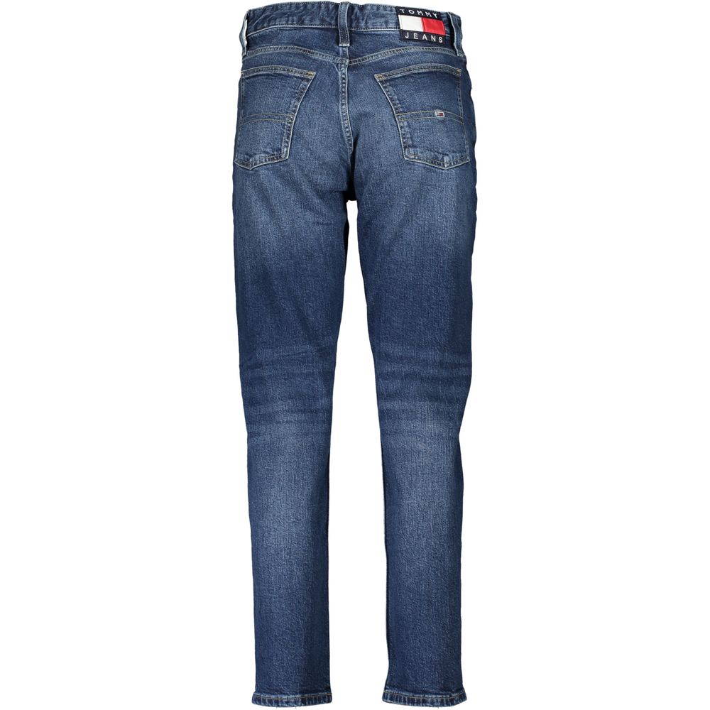 Jean et pantalon en coton bleu Tommy Hilfiger
