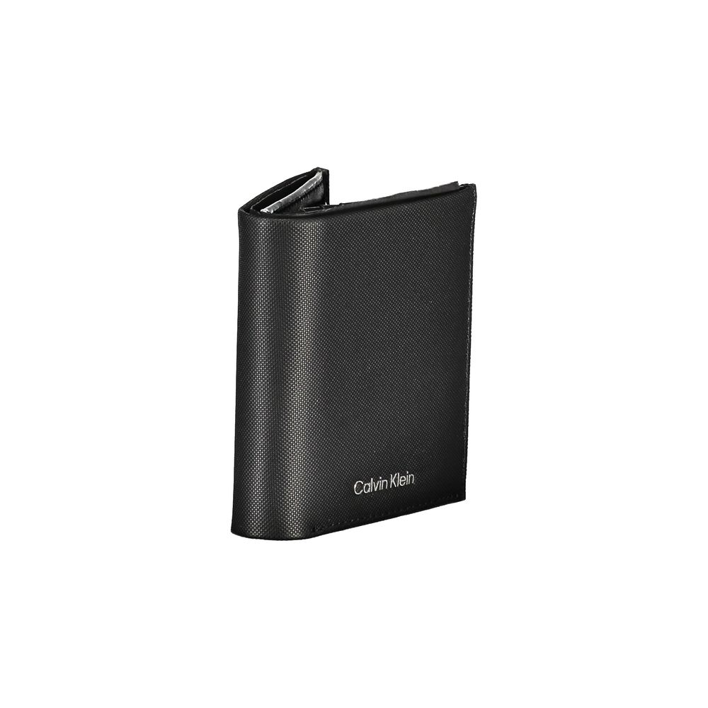 Portefeuille Calvin Klein élégant en cuir à deux volets avec blocage RFID
