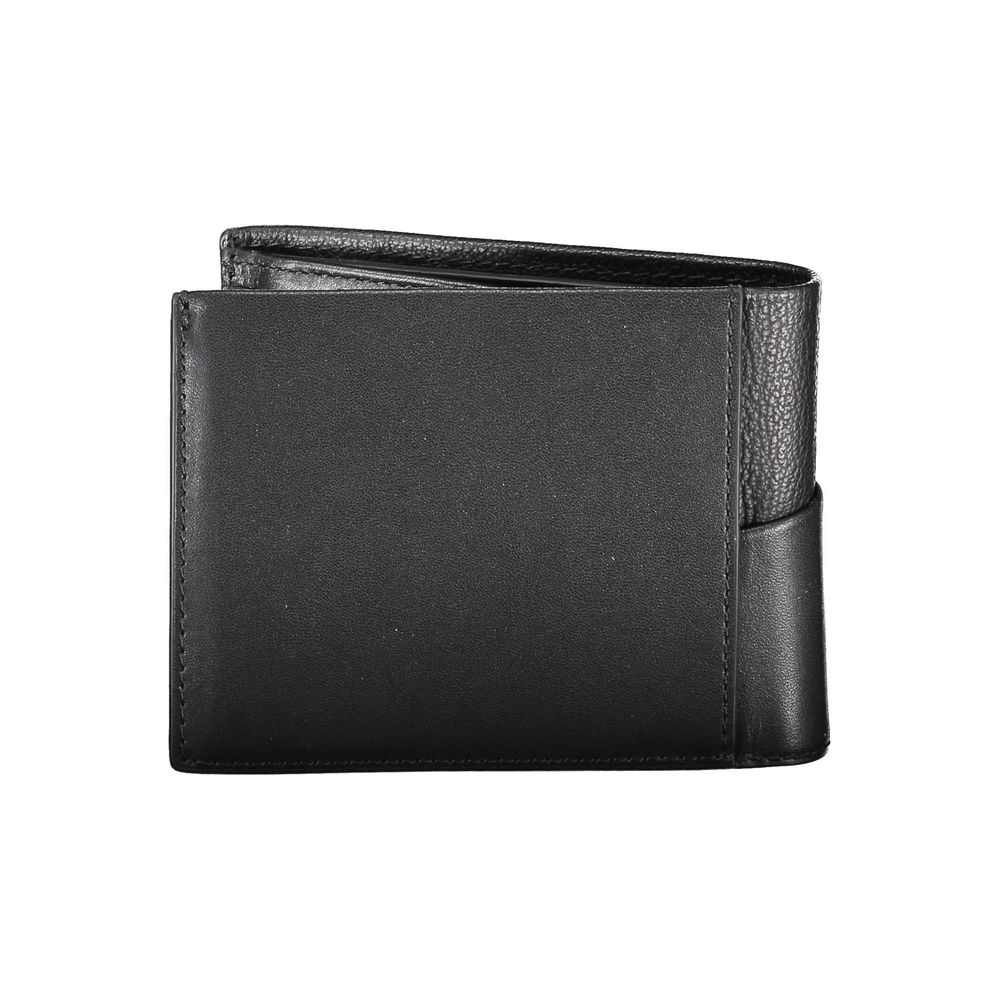 Portefeuille élégant en cuir à deux volets pour homme Calvin Klein