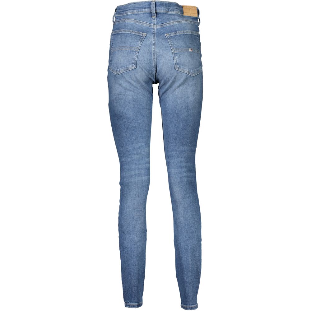 Jean et pantalon en coton bleu Tommy Hilfiger