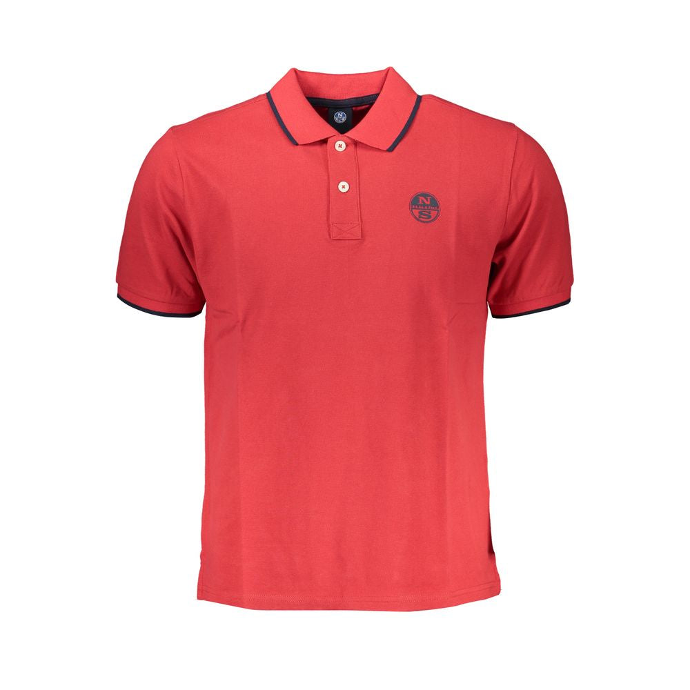 Polo en coton rouge North Sails