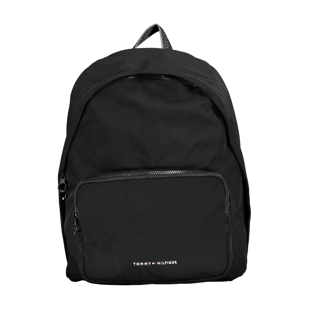 Sac à dos Tommy Hilfiger Chic Urban noir avec compartiment pour ordinateur portable