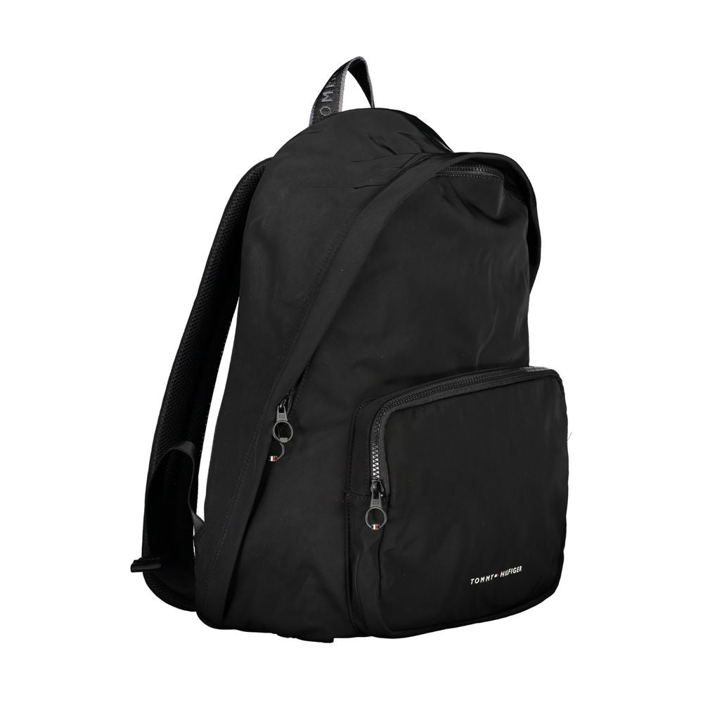 Sac à dos Tommy Hilfiger Chic Urban noir avec compartiment pour ordinateur portable