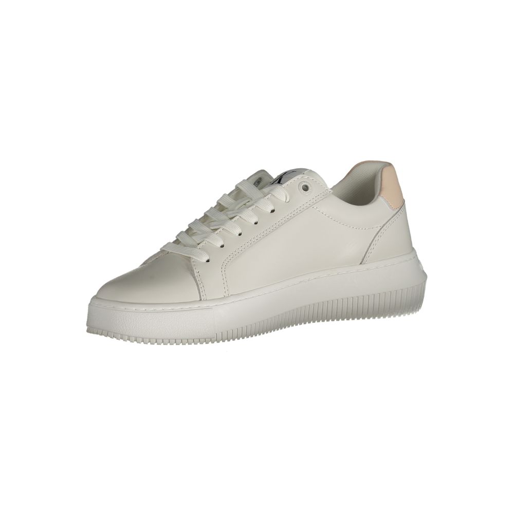 Baskets Calvin Klein en polyester blanc