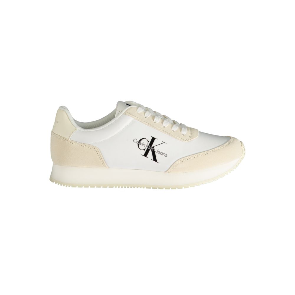 Baskets Calvin Klein en polyester beige