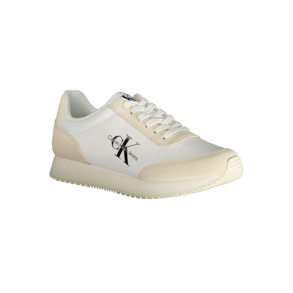 Baskets Calvin Klein en polyester beige