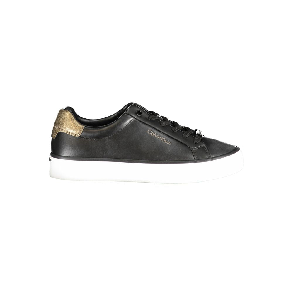 Baskets Calvin Klein noires en polyester
