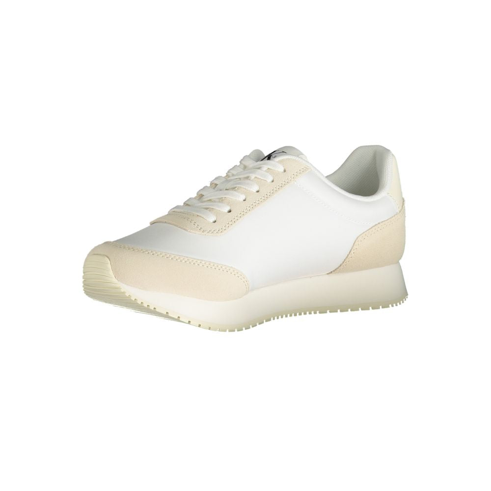 Baskets Calvin Klein en polyester beige