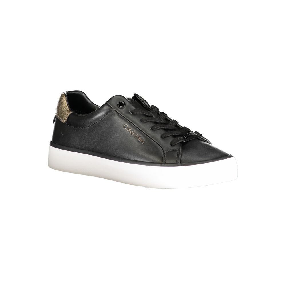 Baskets Calvin Klein noires en polyester