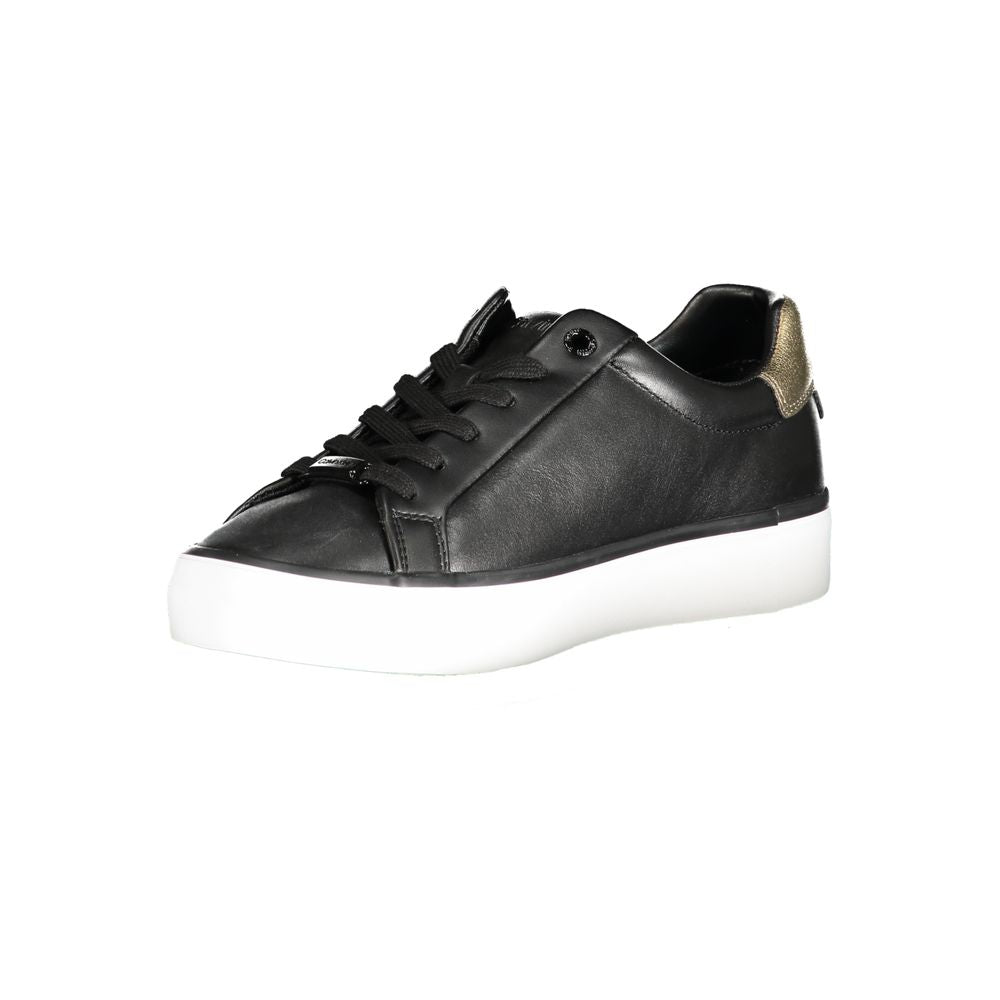 Baskets Calvin Klein noires en polyester