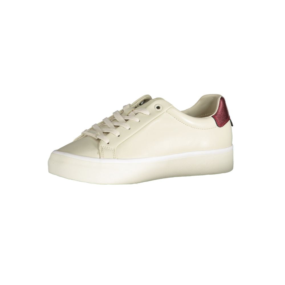 Baskets Calvin Klein en polyester beige