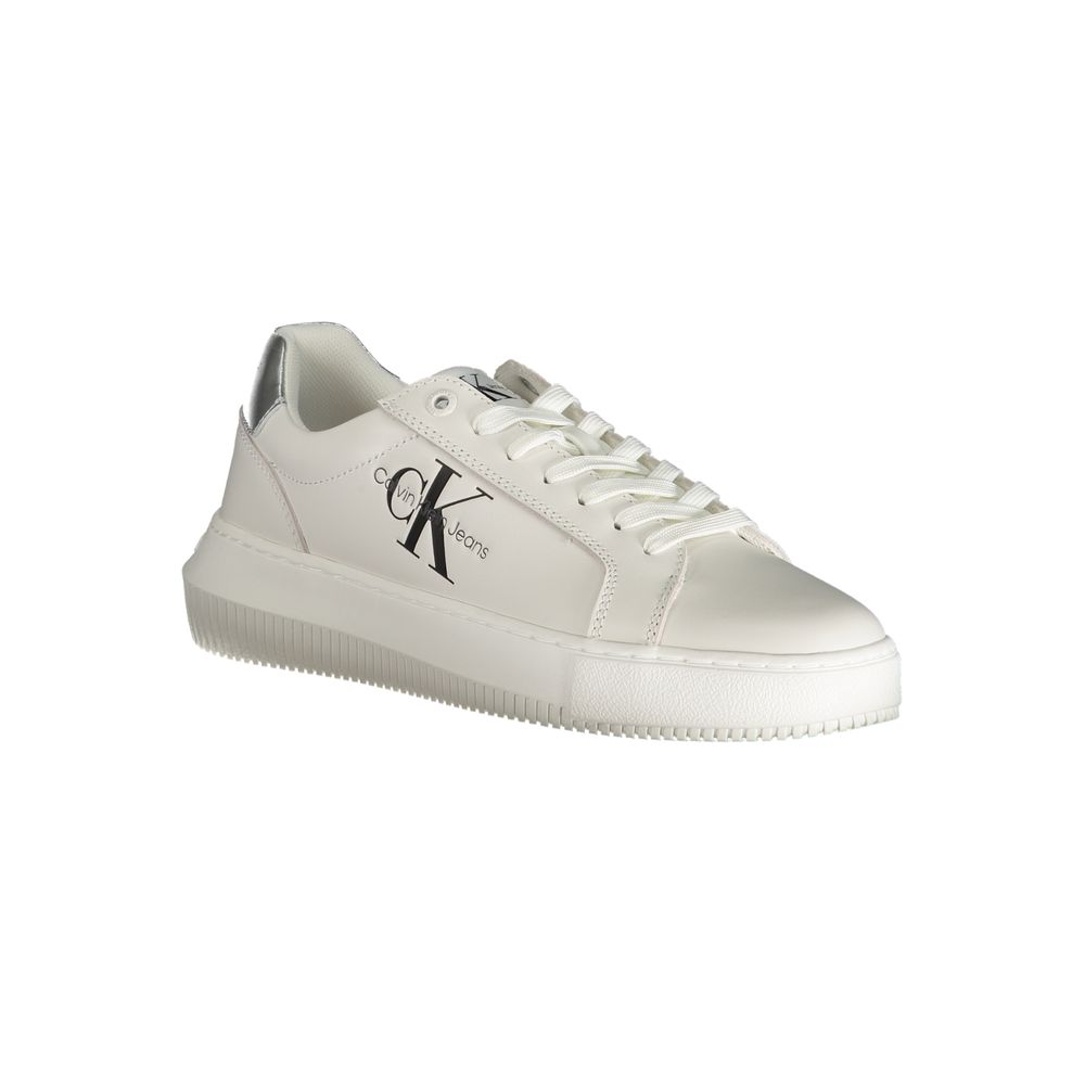Baskets Calvin Klein en polyester blanc