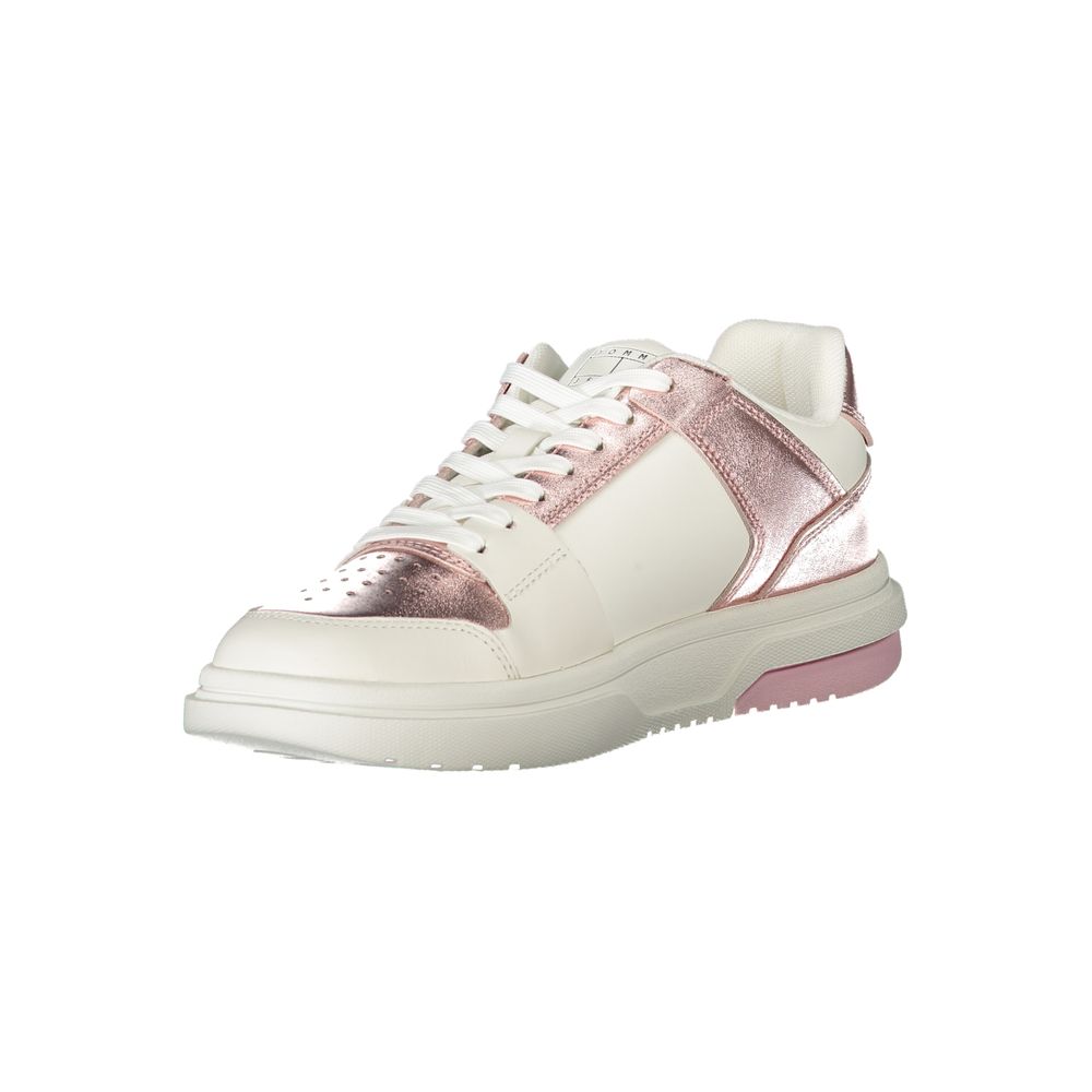 Baskets Tommy Hilfiger blanches en polyéthylène pour femme