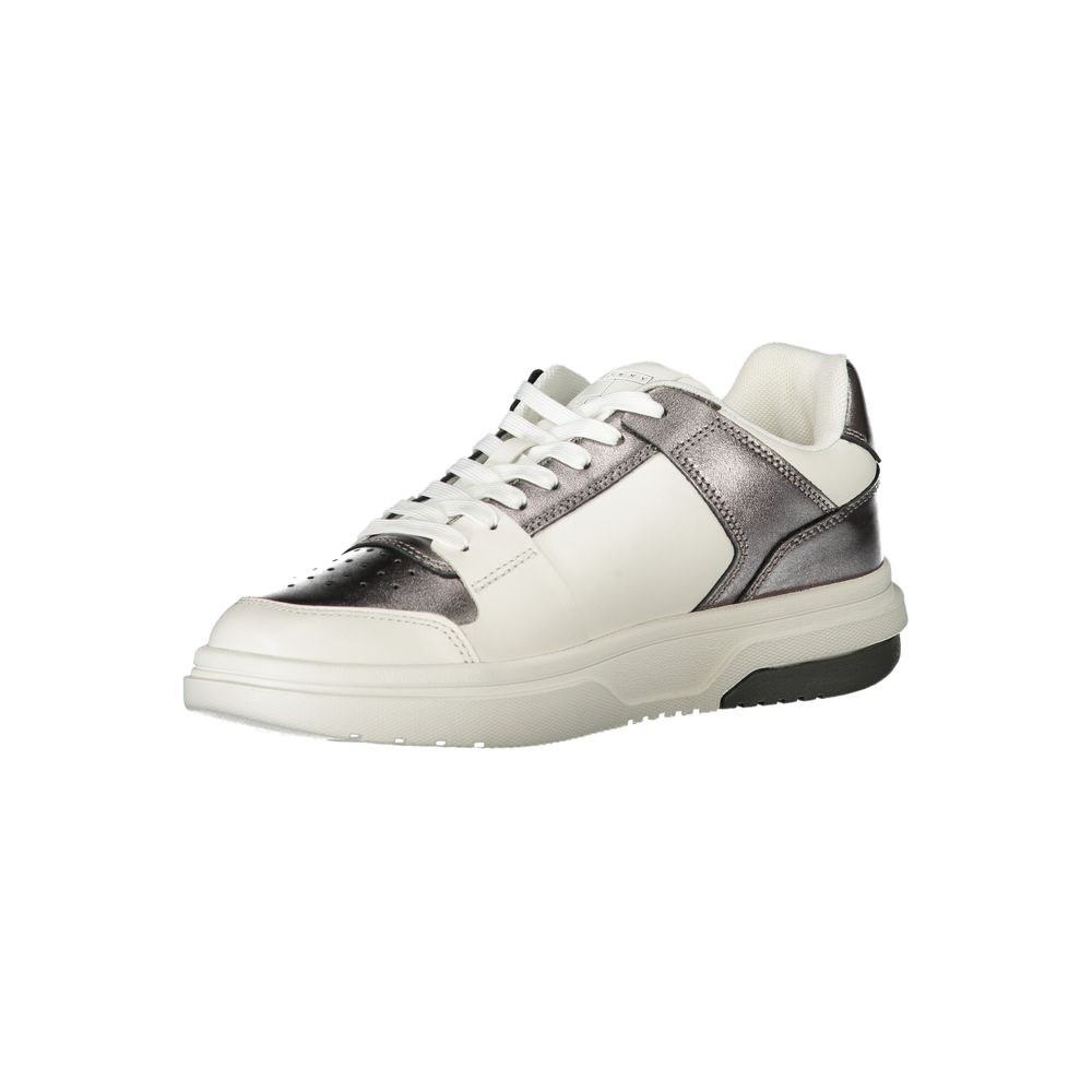 Baskets Tommy Hilfiger blanches en polyéthylène pour femme