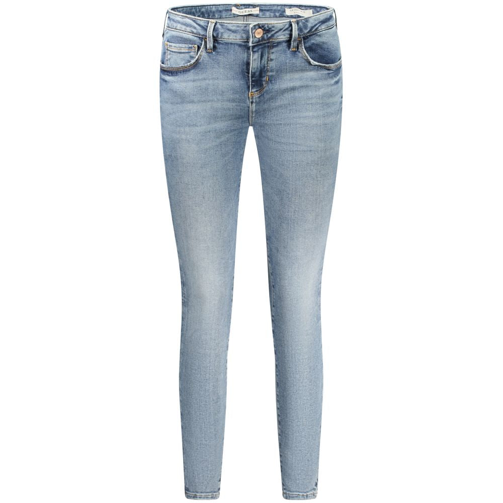 Guess Jeans Jean bleu en coton pour femme
