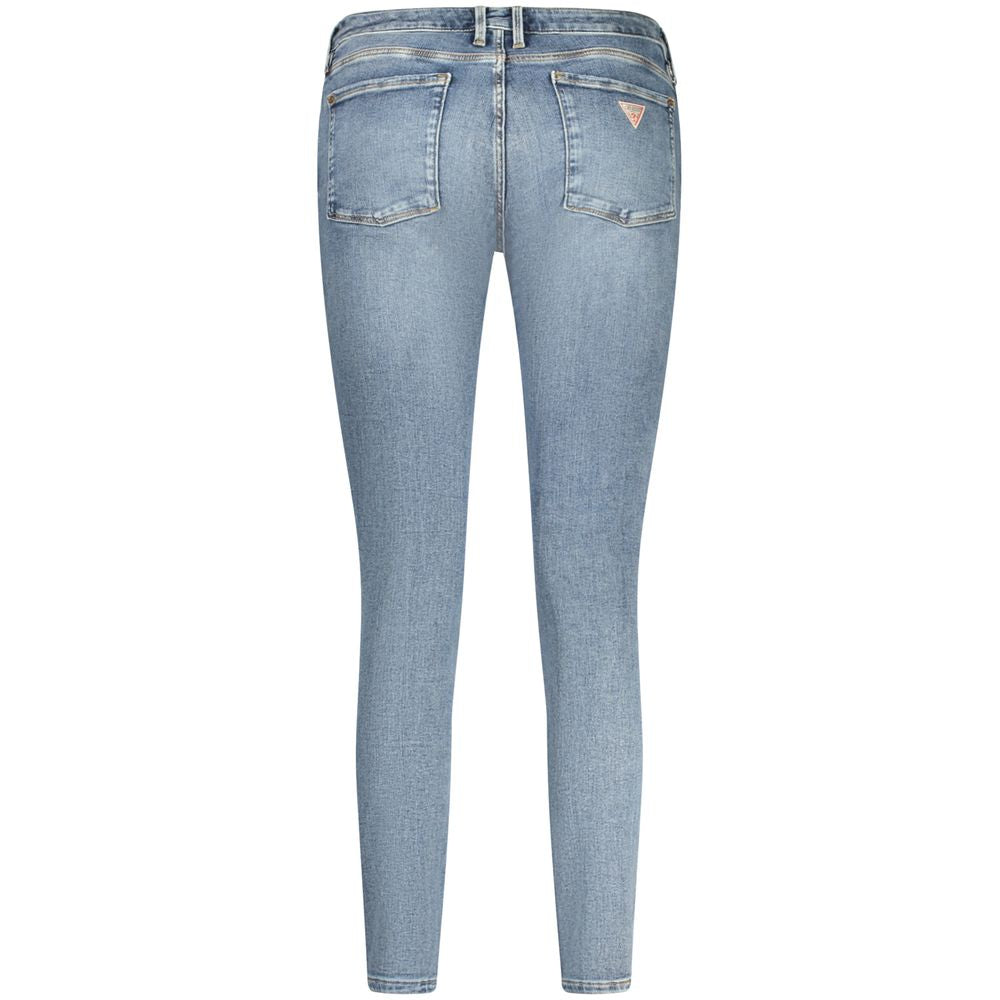 Guess Jeans Jean bleu en coton pour femme
