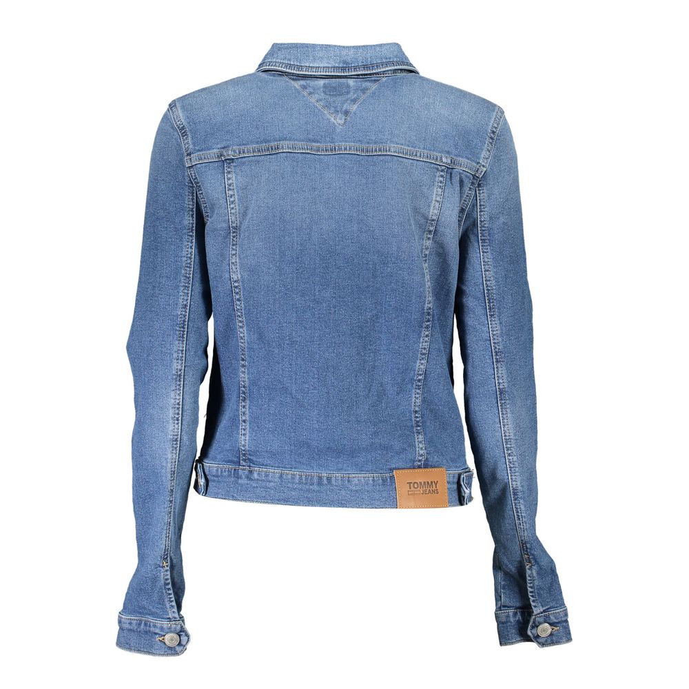 Vestes et manteaux en coton bleu Tommy Hilfiger