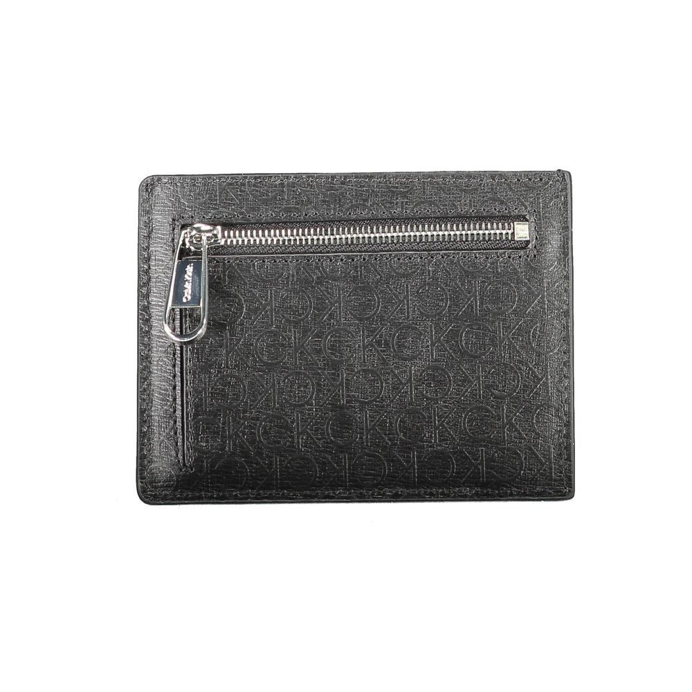 Portefeuille homme Calvin Klein en polyester noir