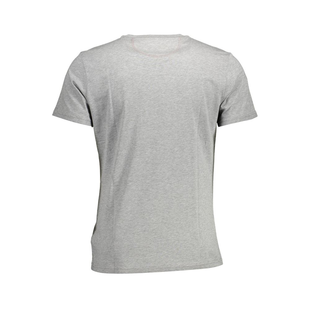 T-shirt homme en coton marron La Martina
