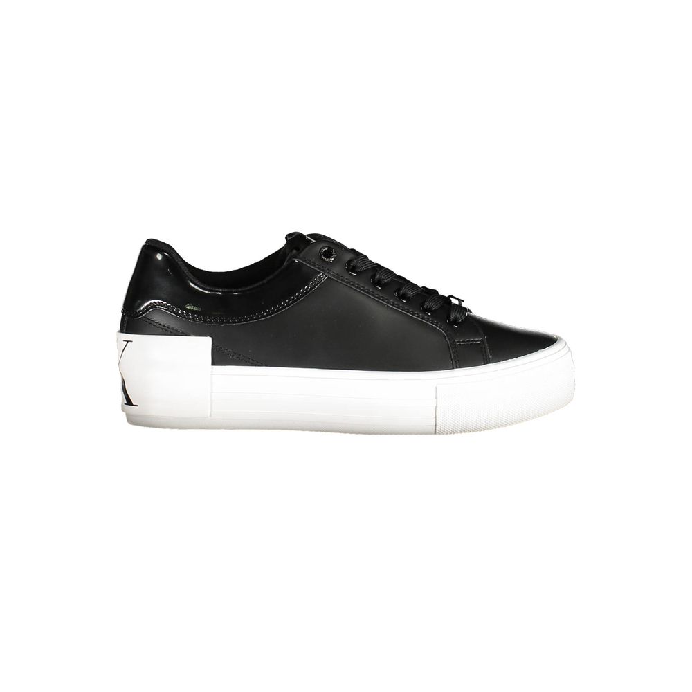 Baskets Calvin Klein noires en polyester